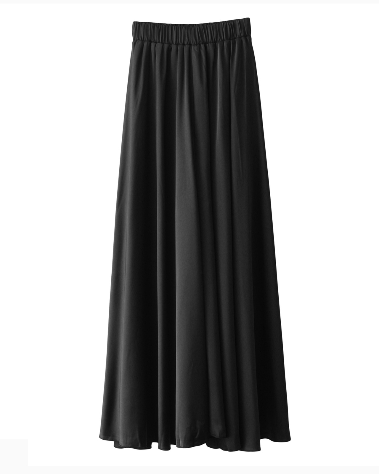 ギャザーウエストゴムワイドパンツ 3color A1063 - 12
