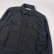 Daily Wardrobe Industry デイリーワードローブインダストリー 起毛 長袖シャツ 0/グレー メンズ