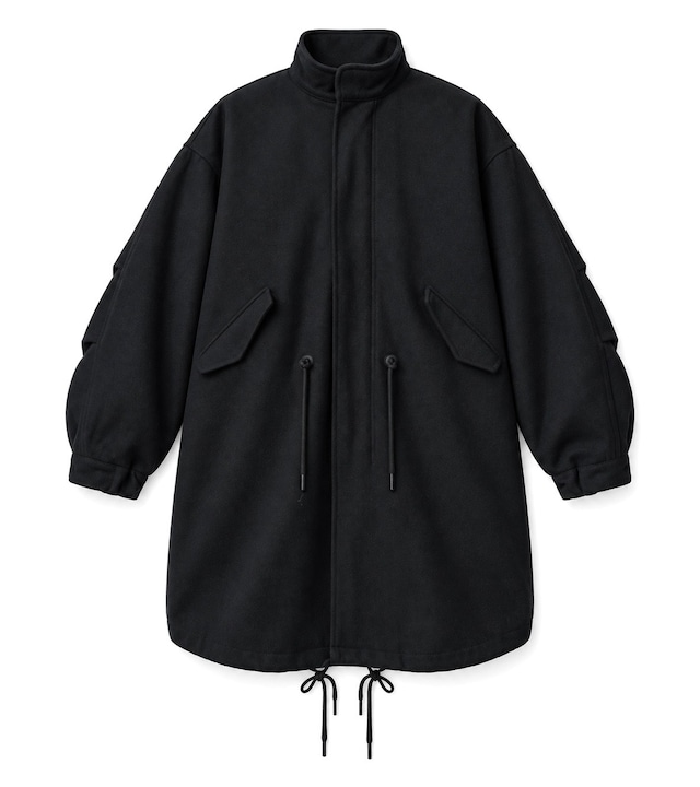 WAIPER.inc M-65 Fishtail Melton Coat – NAVY /