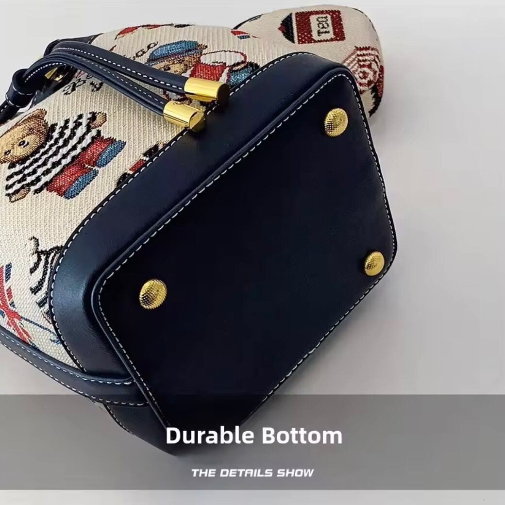 british bear shoulder bag