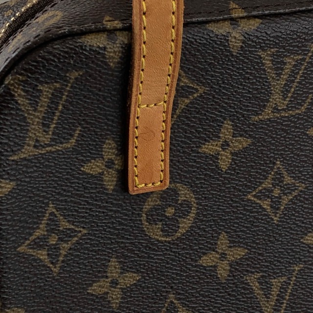 LOUIS VUITTON ルイヴィトン スポンティーニ モノグラム ショルダーバッグ ブラウン PVCレザー 2way M47500 vintage ヴィンテージ オールド 8y7es4