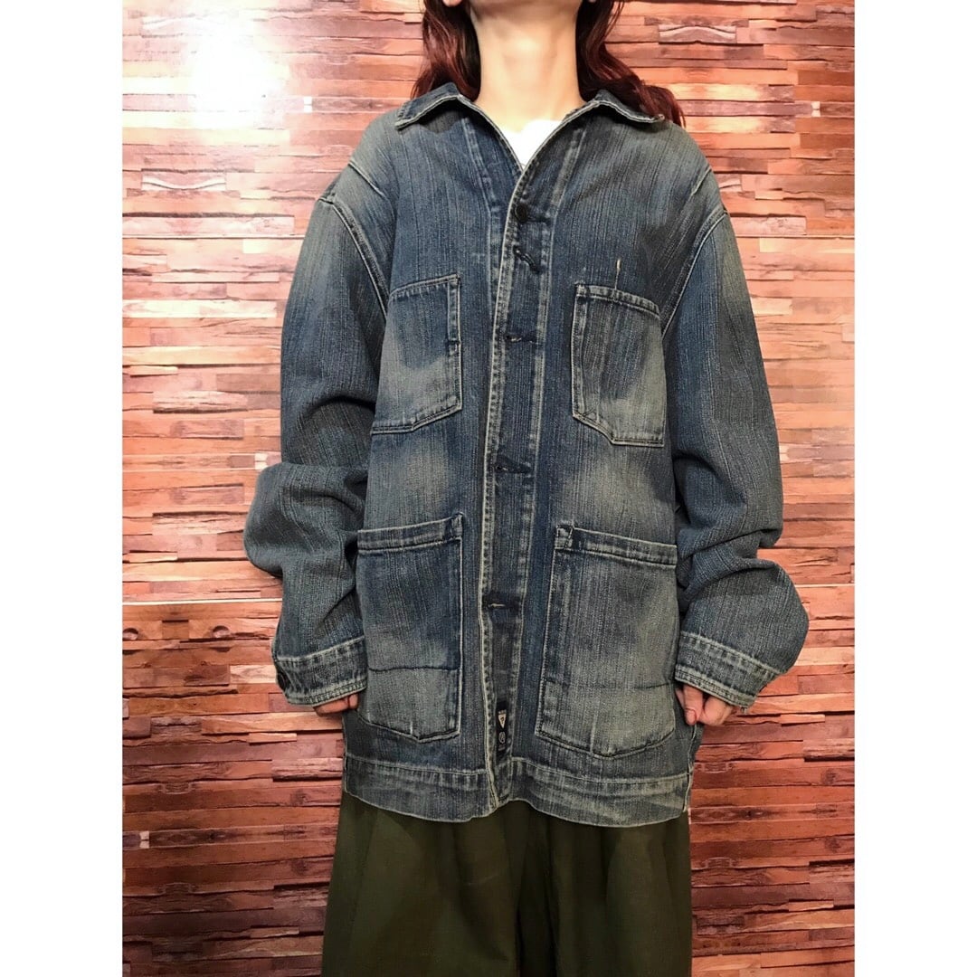 GUESS JEANS デニムカバーオール | 古着屋 Boogie