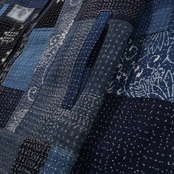 【GJK-M_001】藍染めGジャン JAPANISE INDIGO TRACKING JACKET