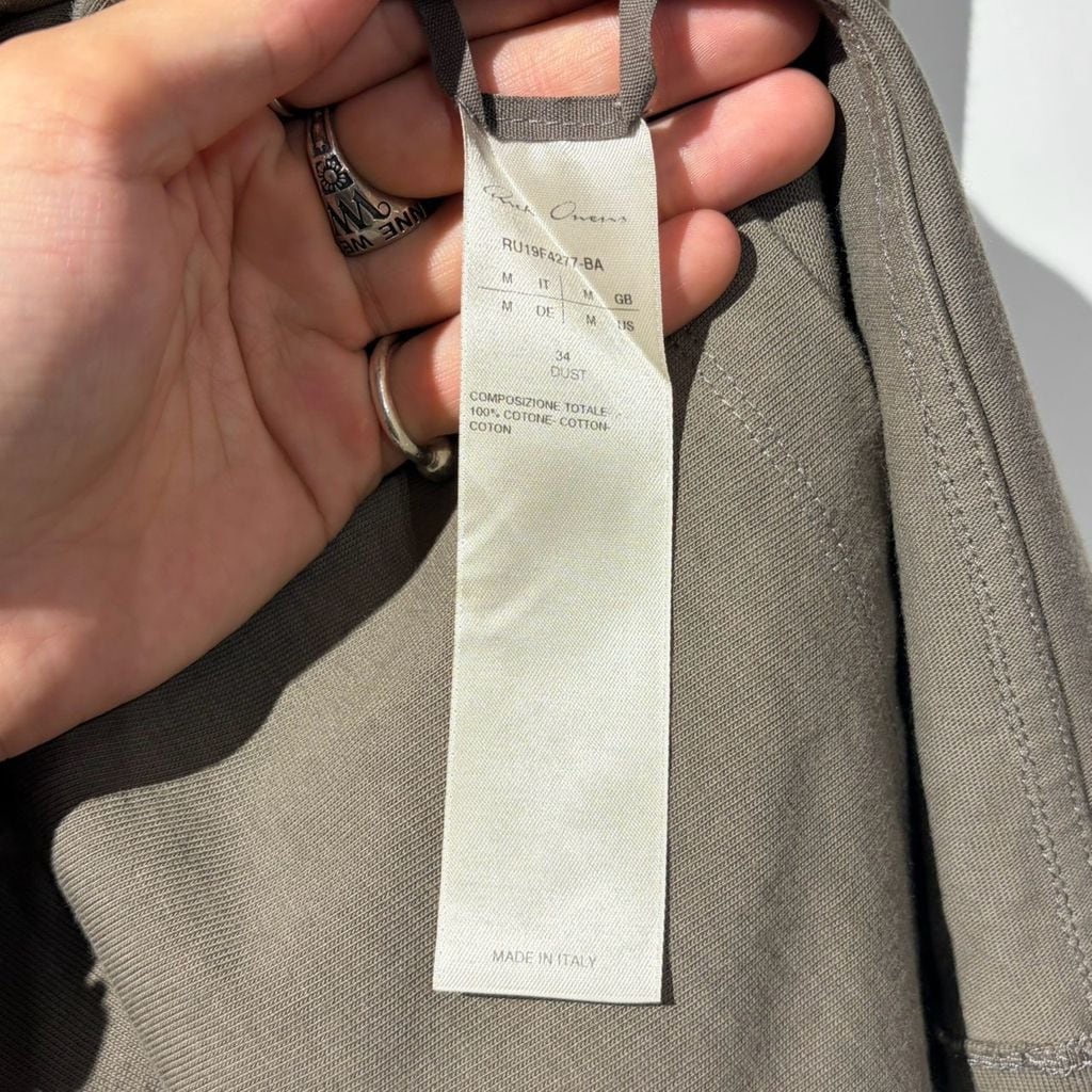 Rick Owens リックオウエンス 19AW LEGASPI INK PATCH L/S T-SHIRT