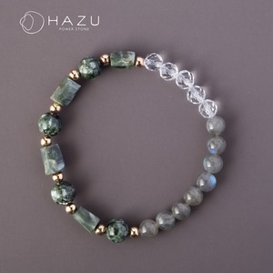 ひらめきの心を開く天使の石［セラフィナイト／ラブラドライト／水晶］