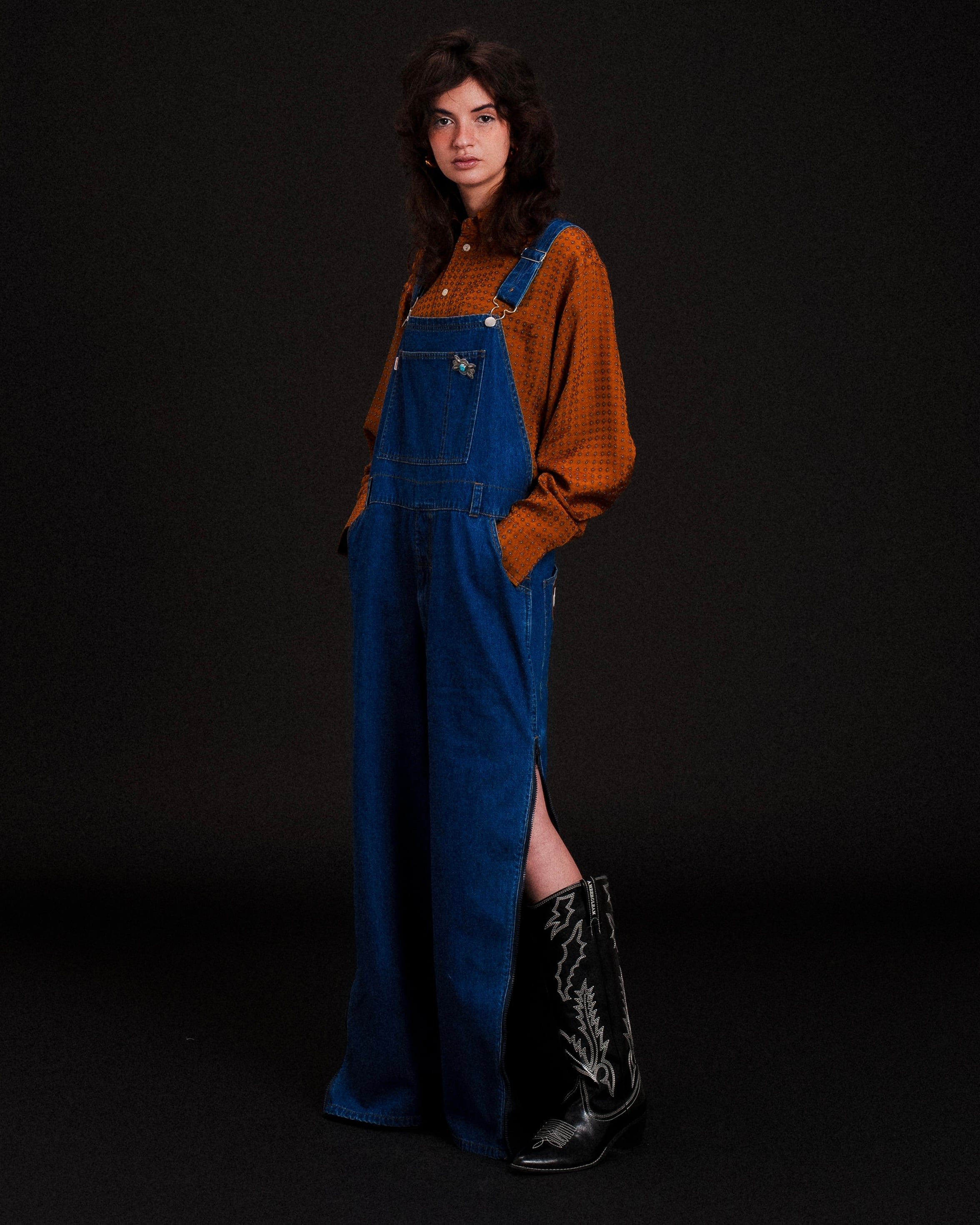 ラスト1点【DENIM】Cotton Overalls