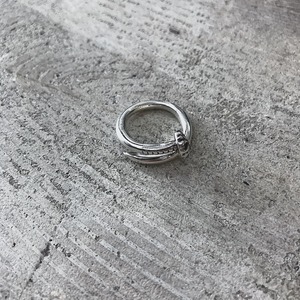 SSS-TOKYO SELECT / cross ball nail silver ring