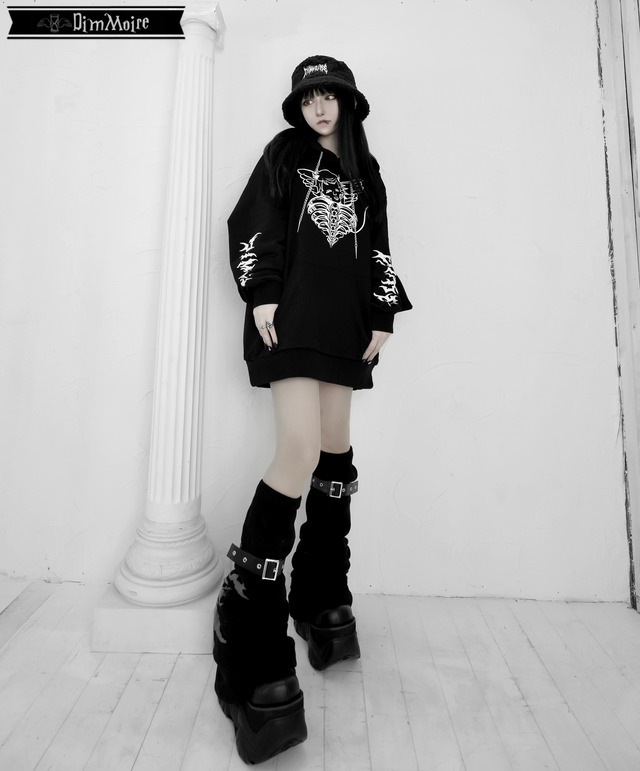 Fallen Angel フーディ【Black】