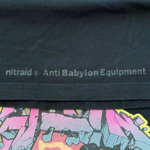 【NITRAID】日本製 プリント Tシャツ ナイトレイド NITRO MICROPHONE UNDERGROUND HIPHOP XXL ビッグサイズ 古着 2