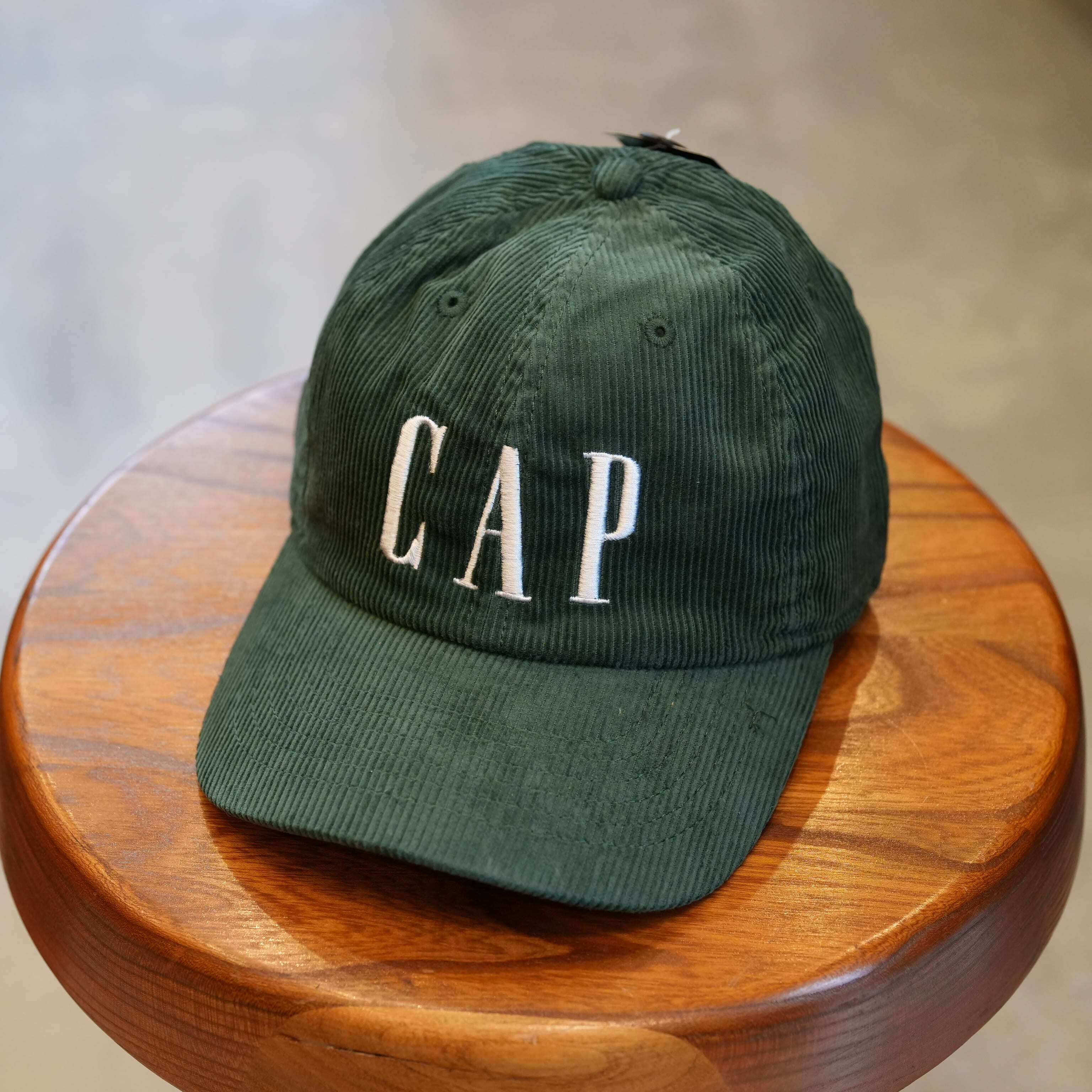 byeA.(バイエー) "Cap Cap CORDUROY" -DARK GREEN-