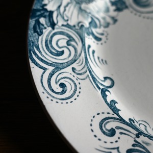 SALINS LES BAINS Plate / サラン レ バン プレート〈 フランス食器・皿・フランスアンティーク・アンティークプレート・ブロカント・ヴィンテージ 〉114165