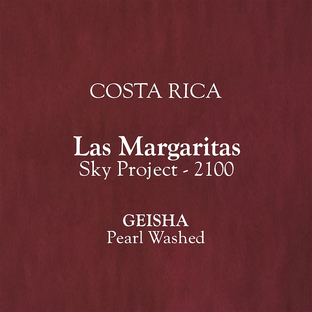Costa Rica, Las Margaritas - Sky Project "2100", GEISHA, Pearl Washed [75g]