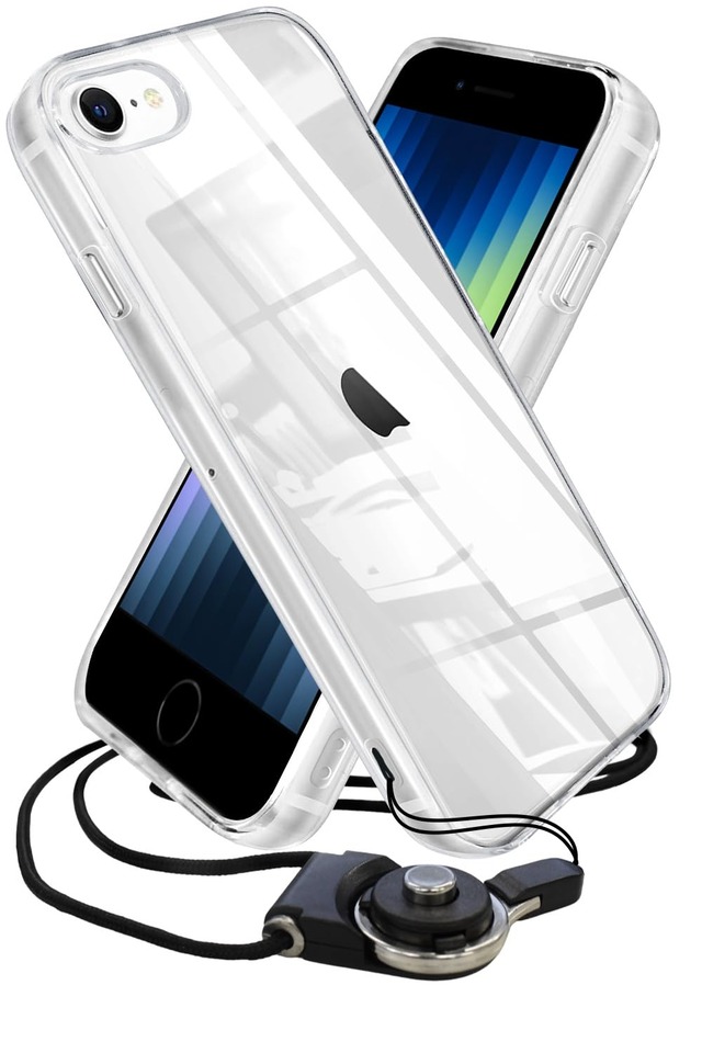 シズカウィル iPhone SE 第3世代 / 8 / 7 用 クリアケース クリア 1個入り