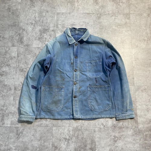 襤褸 50s Vulcain サンフェード フレンチワークジャケット