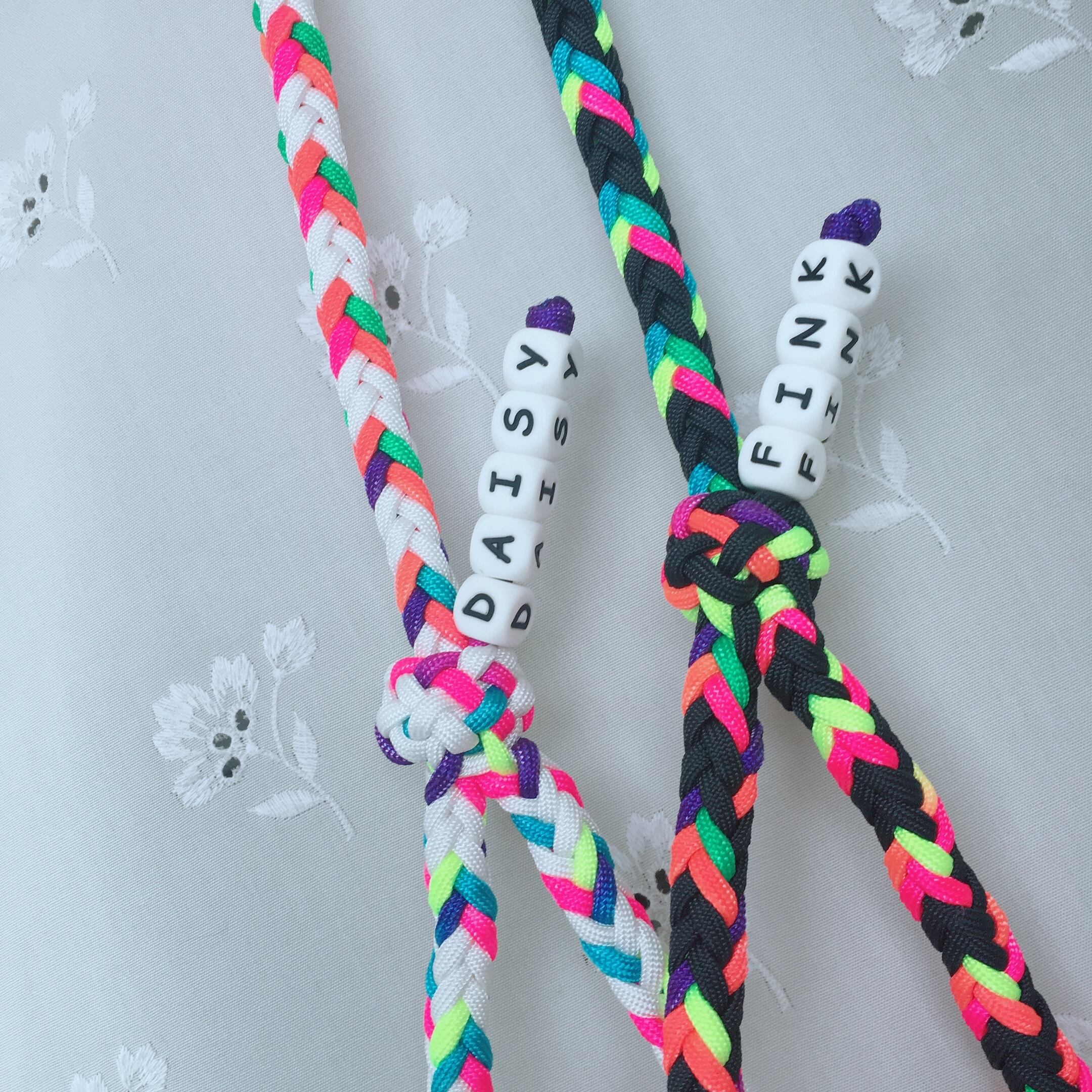 8本編み【リード・名入れパラコード】SWINY by wantasista☆オリジナル