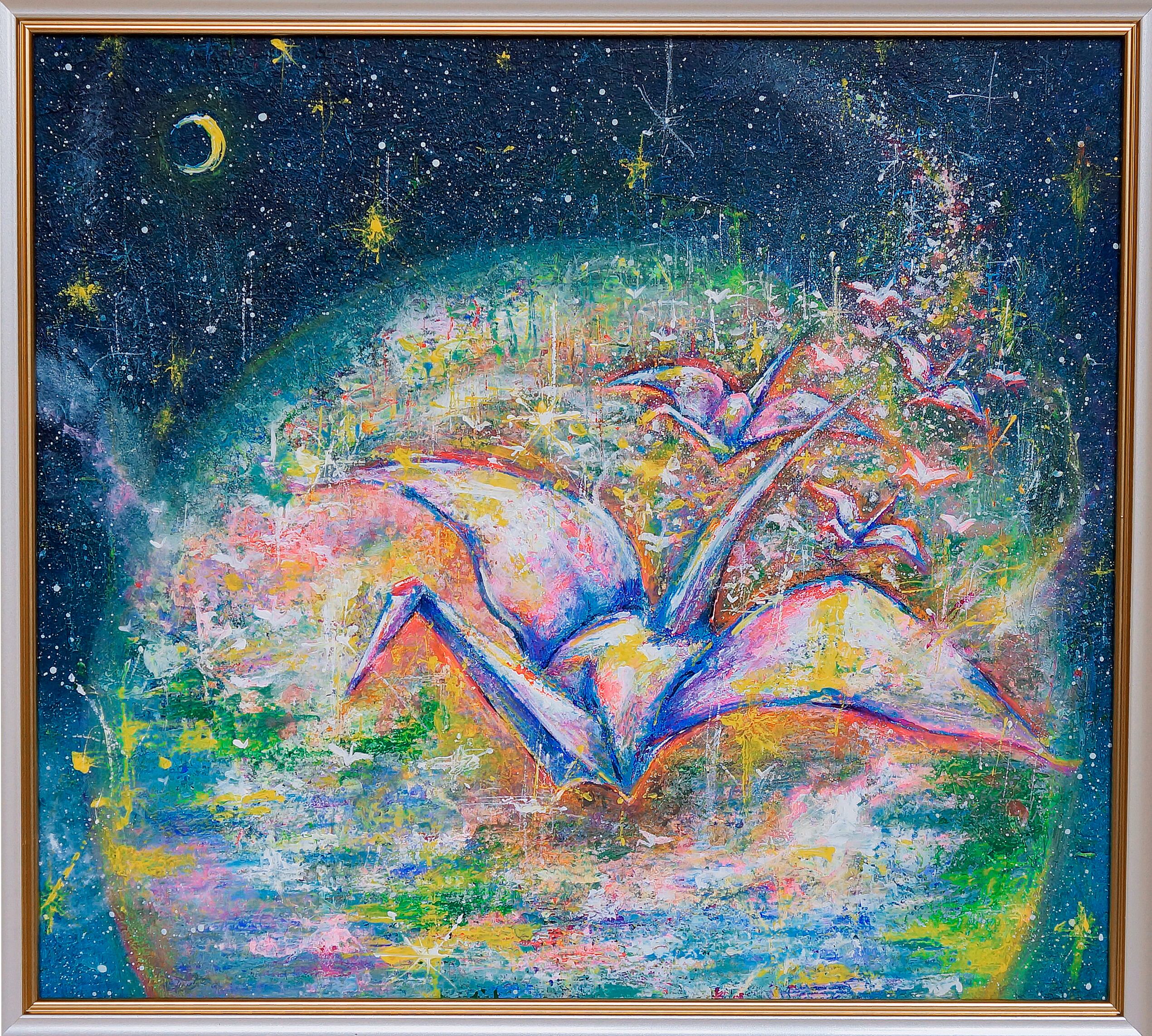 天使の微笑み 】 天使の絵 エンジェルの絵 しあわせになる絵 祝福 成就