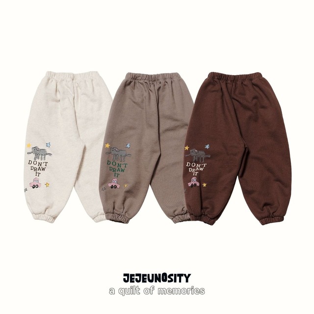 【取寄】jejeunosity｜coza pants｜コザパンツ｜XS-JM｜kids&jr｜26 autumn