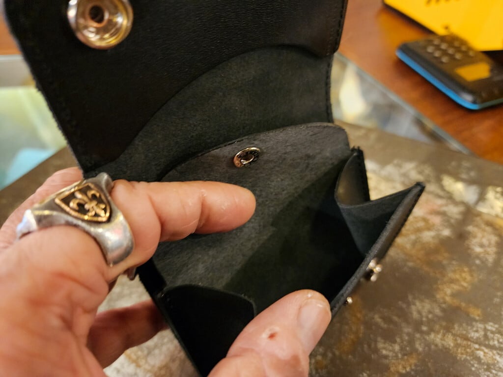 栃木レザー トラッカーウォレット ショート 本革 長財布 日本製 メンズ