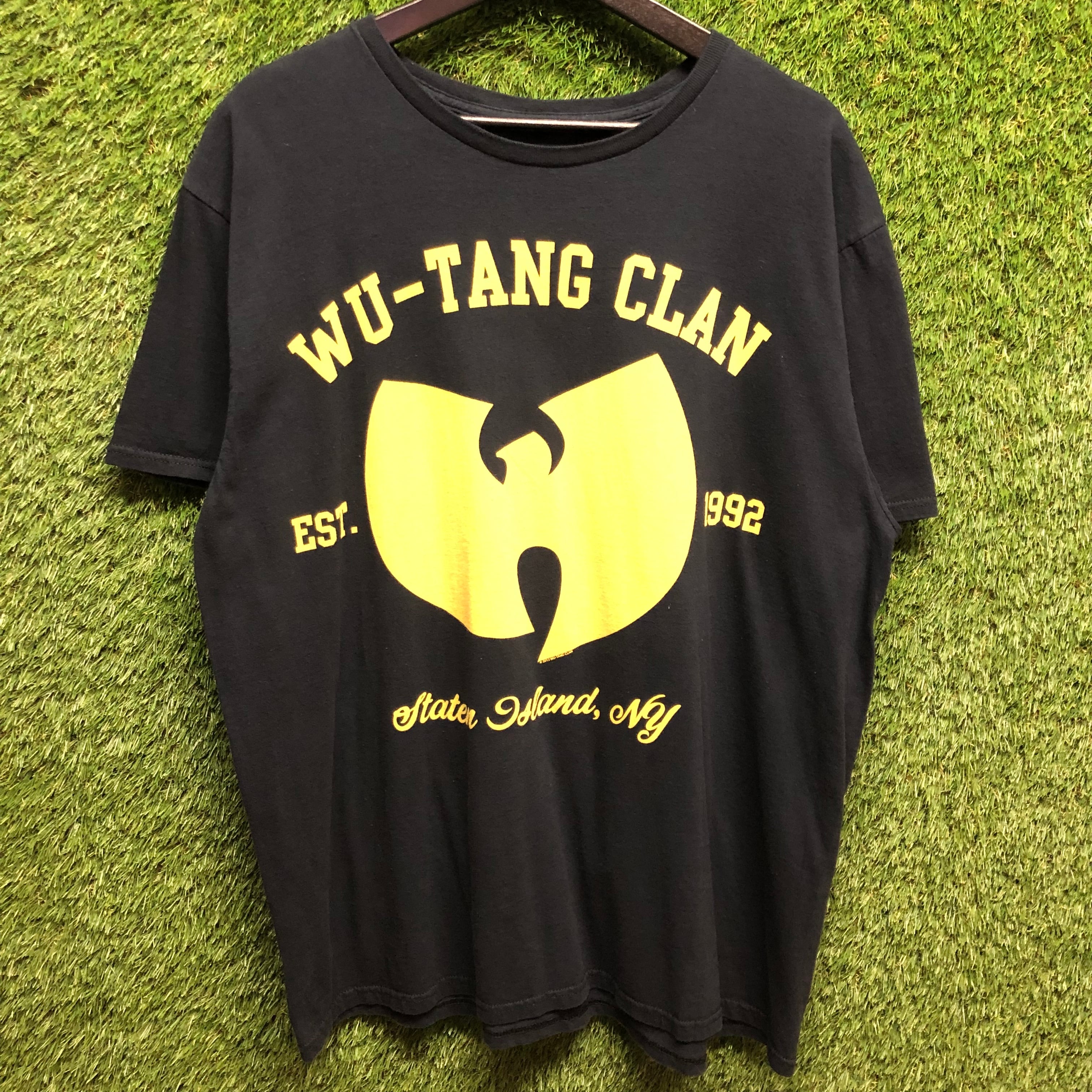 激レア Wu-Tang Clan ラップT 漢字 ウータンクラン rap