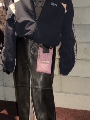 【24AW】LASTFRAME ラストフレーム / KYOTO METALLIC MARKET BAG MICRO / ショルダーバッグ