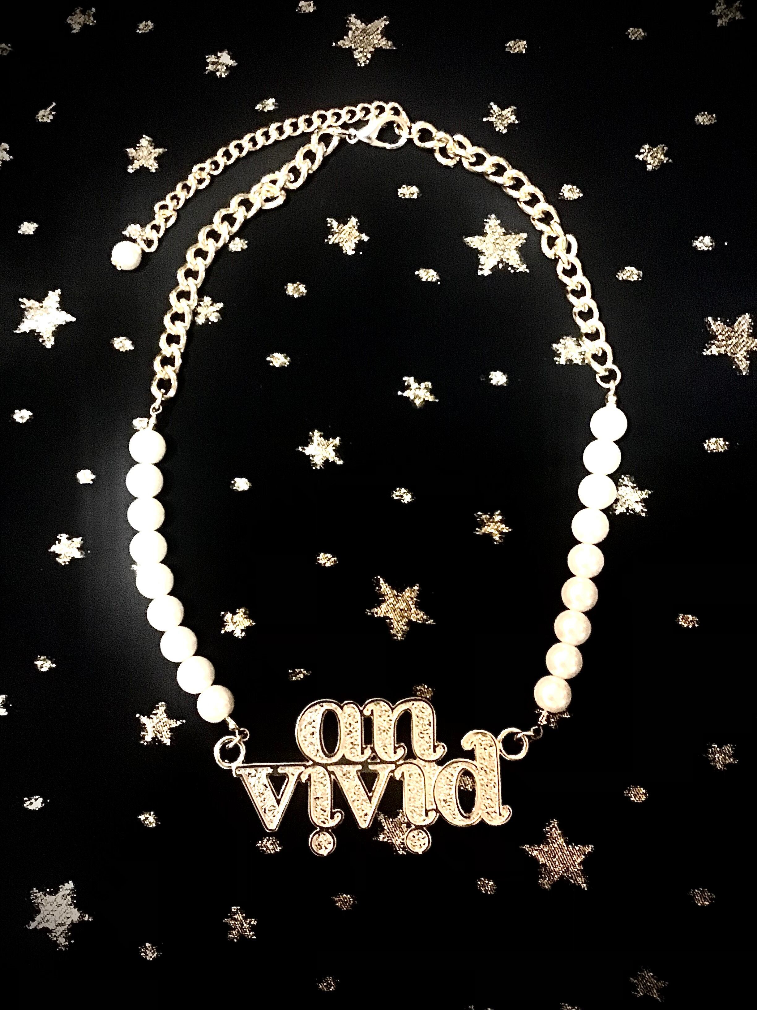 お買い物マラソン限定☆ 新品未使用♪anvivid♪plate necklace