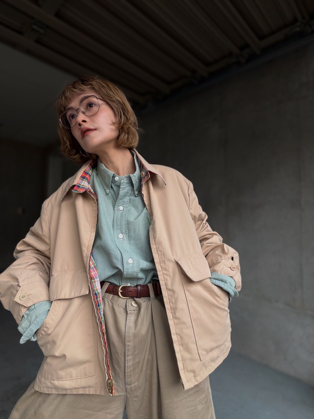 （OT1247）90's reversible drizzler jacket