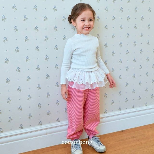 《予約》送料無料【cottonbong】Lily Lace Skirt