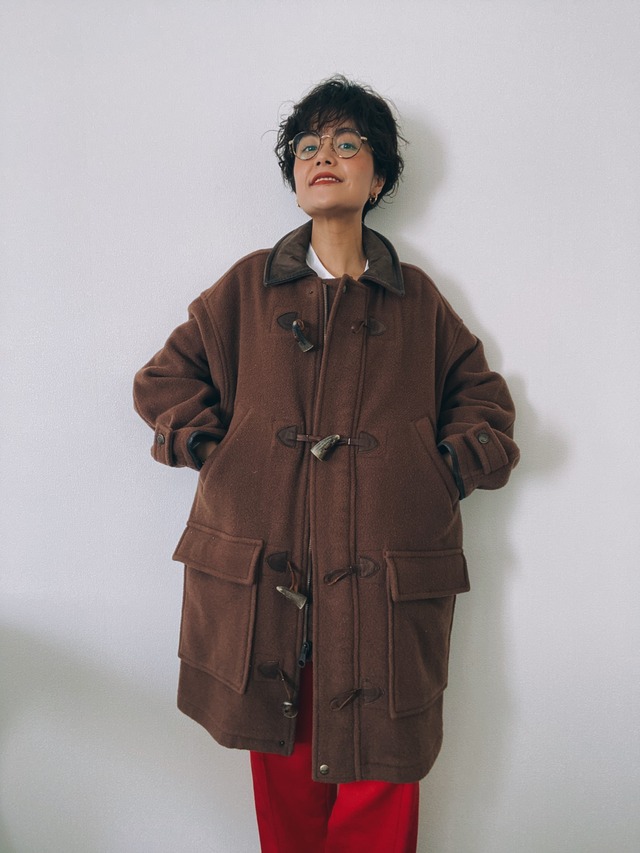 （OT006）Timberland wool toggle coat