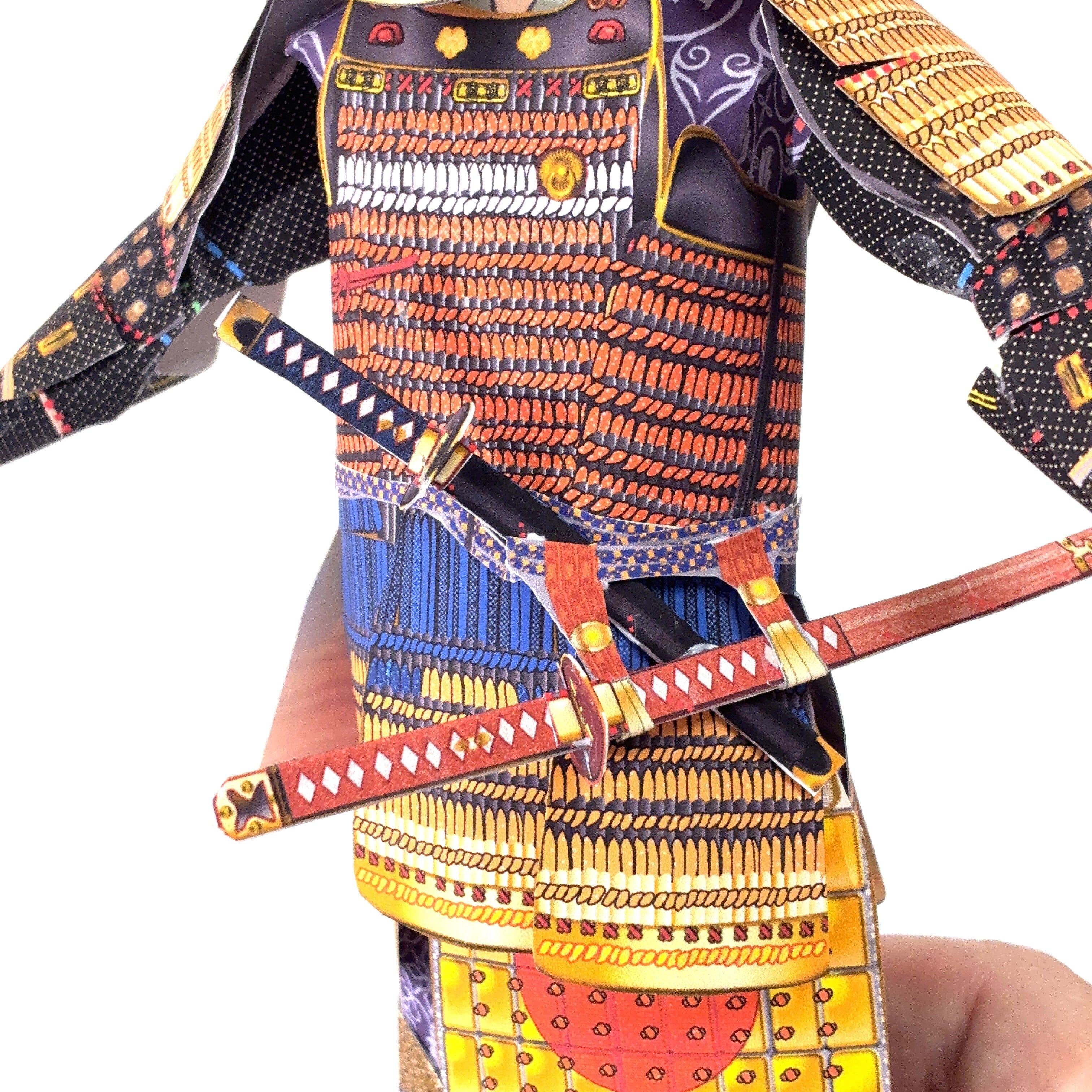 1/7スケール 戦国武将×甲冑シリーズ NO.3 「藤堂高虎」紅糸胸白威二枚