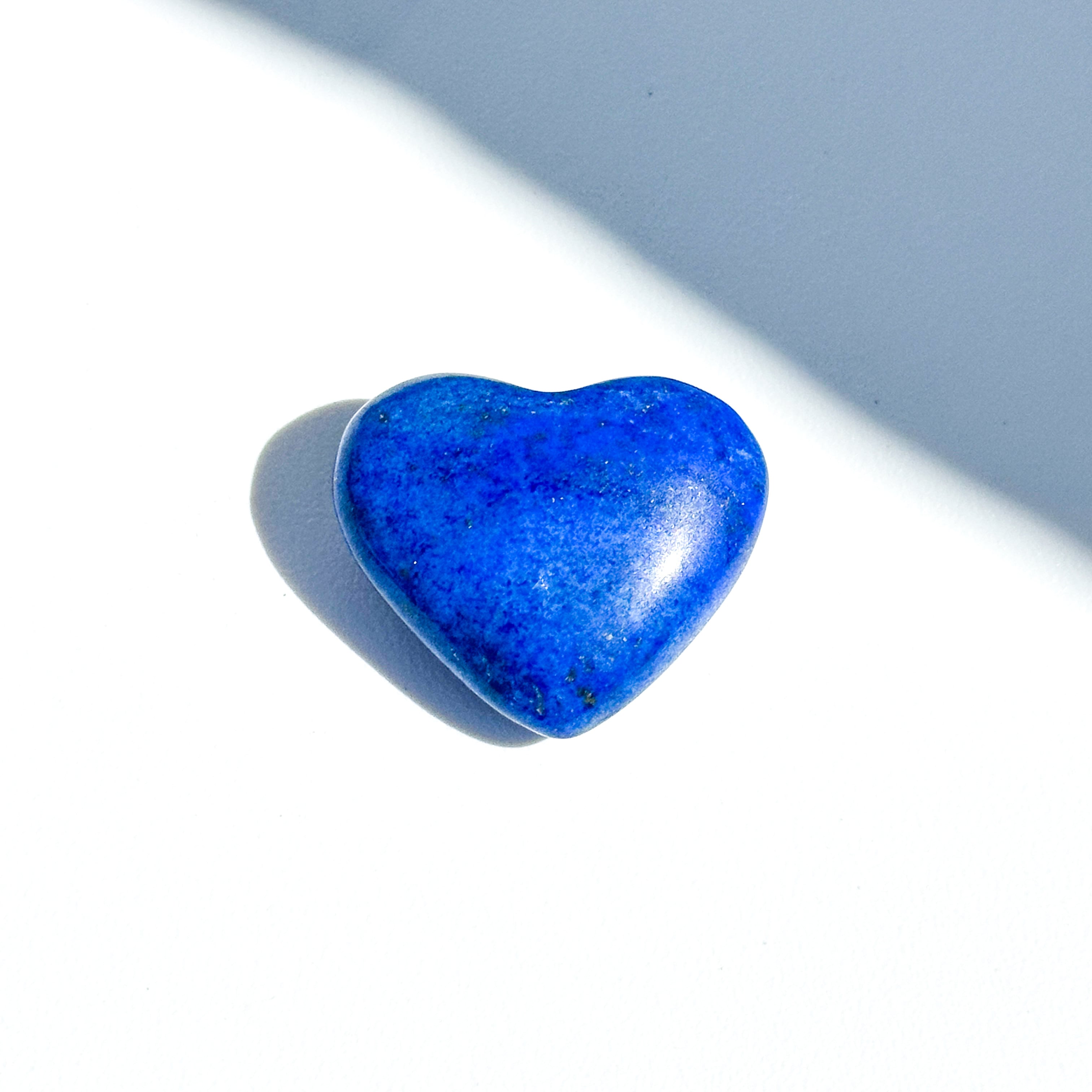 ラピスラズリ ハート型51♡ Lapis Lazuli ♡天然石・鉱物