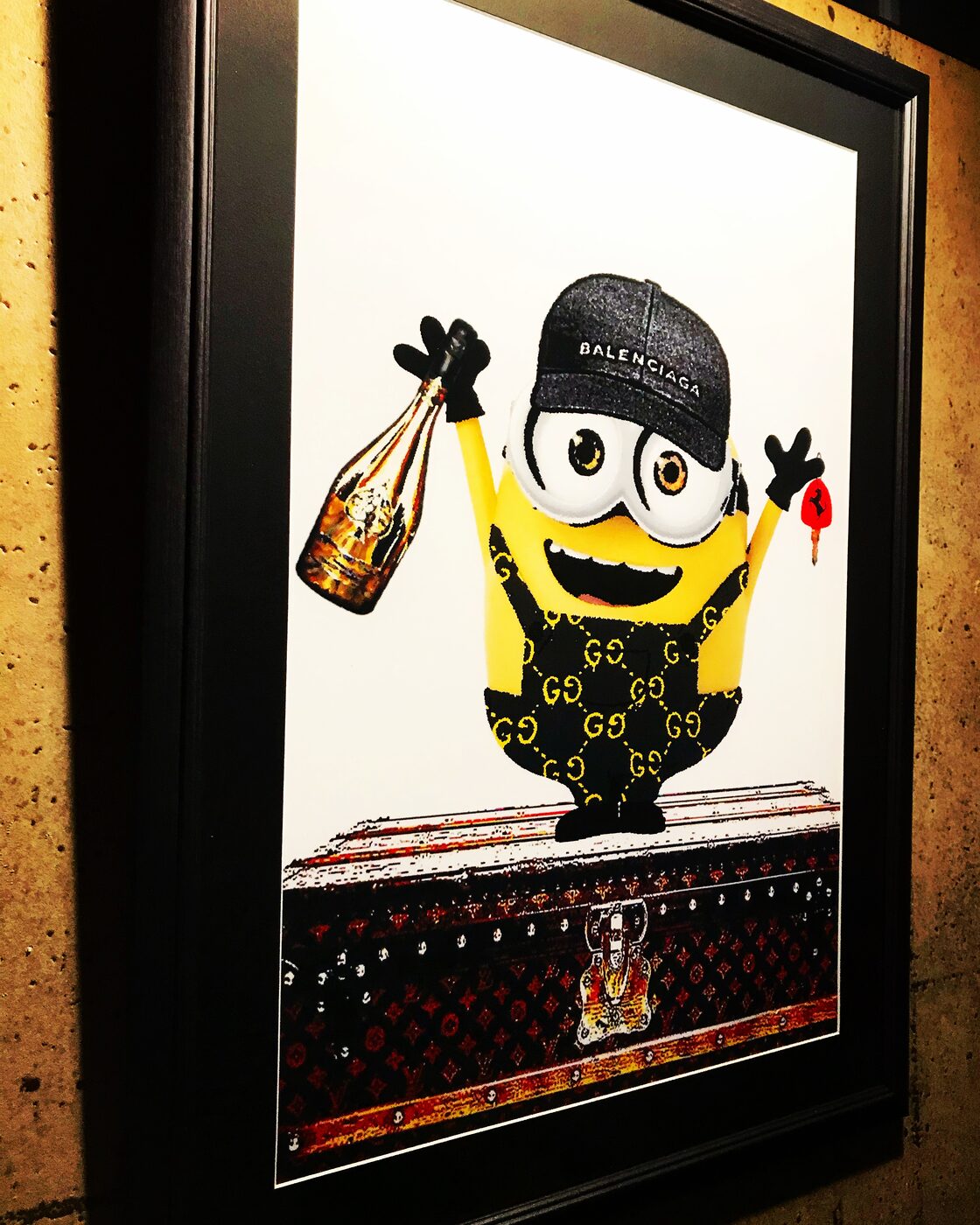 Grysonアート2.5L ヴィトンアルマンドバレンシアガオマージュパロディ  