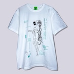 AI girl｜Tシャツ-白