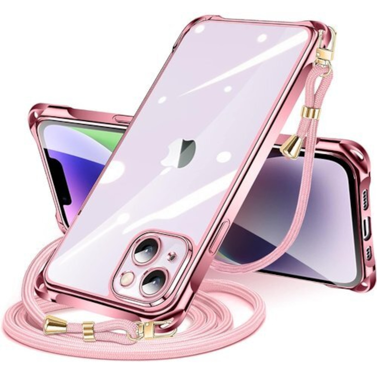 新品》 iPhone 14 用 ケース クリア ショルダー iPhone14 
