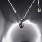 HORSESHOE : C #1 NECKLACE with GODSIZE® I.D. TAG / ホースシュー : C #1 ネックレス ゴッドサイズ® I.D.タグ