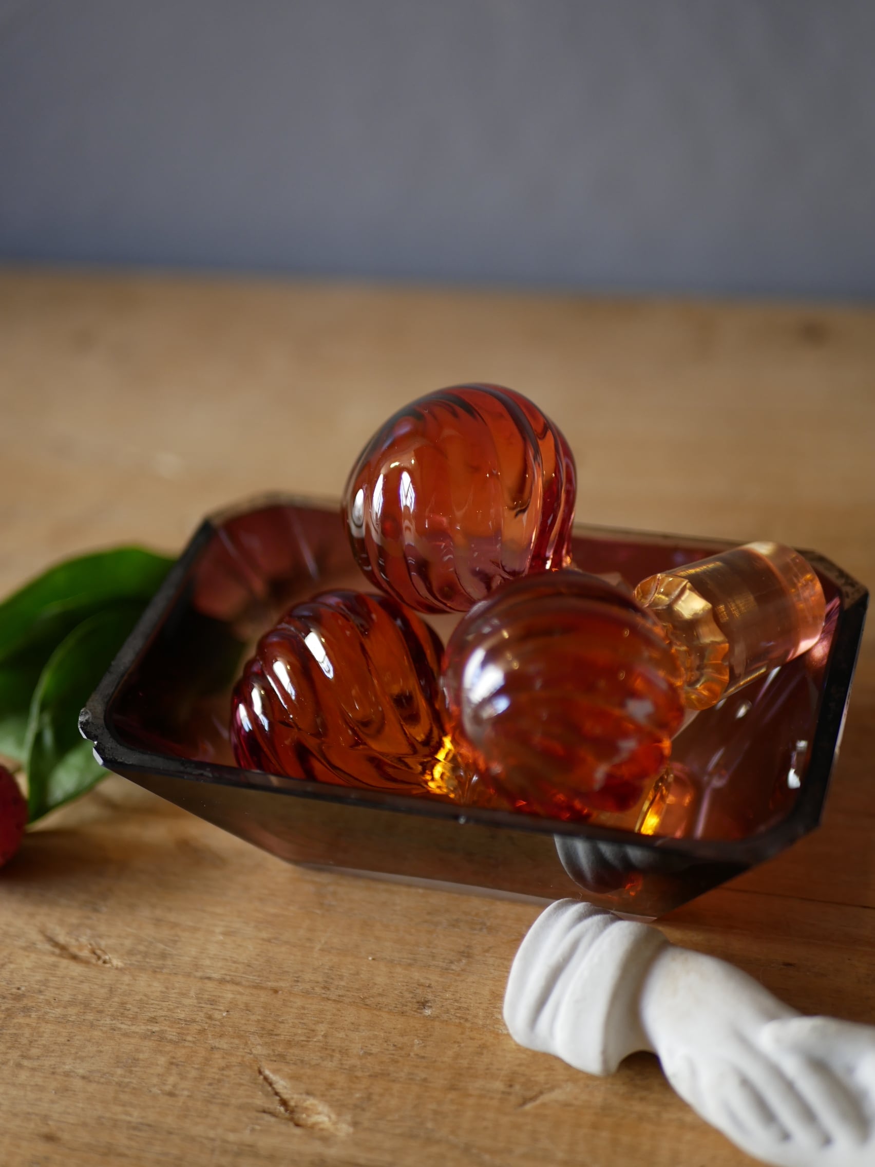 Bouchon 香水瓶の蓋 バカラ フランスアンティーク ブロカントのある暮らし