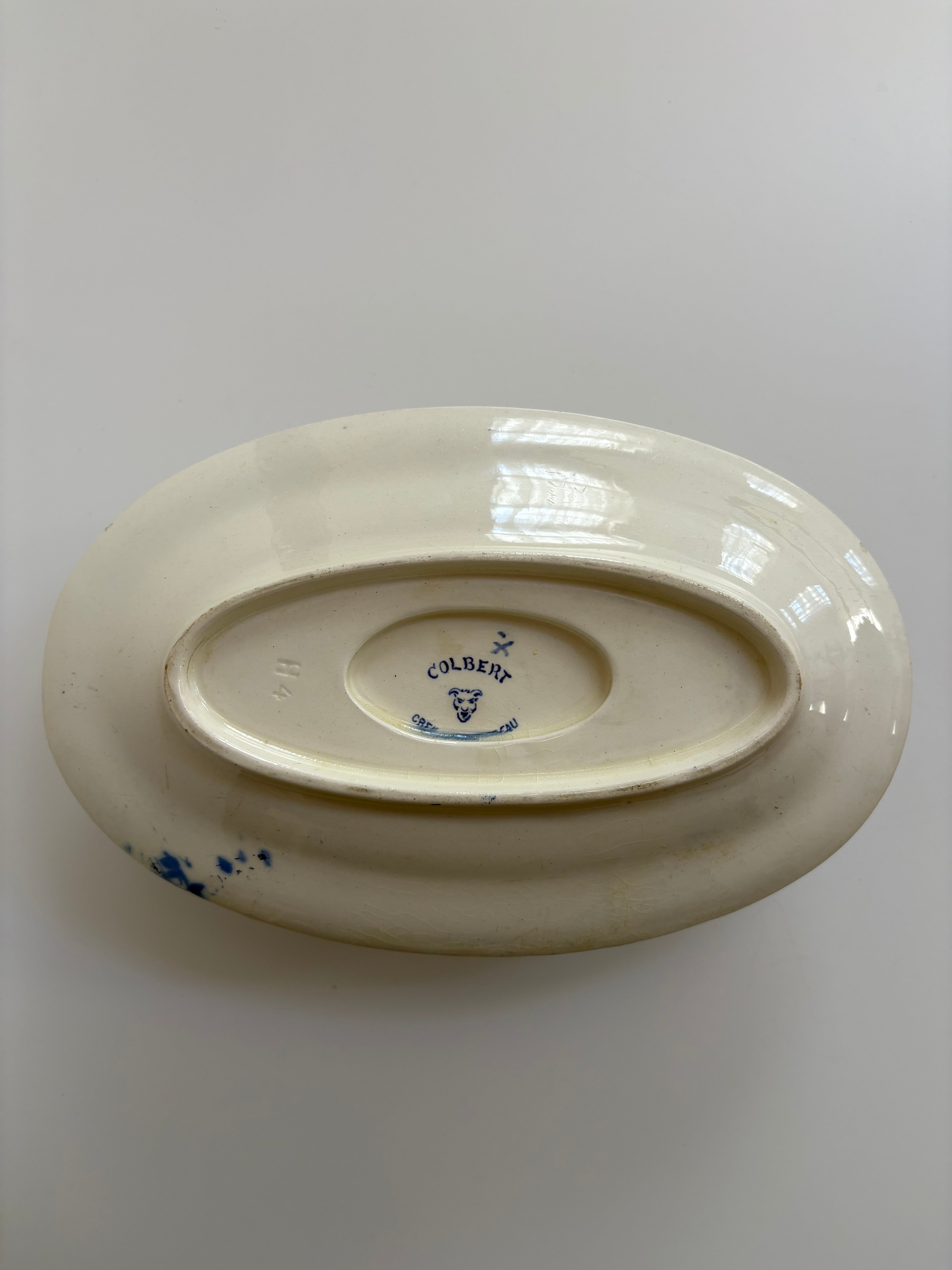 フランス アンティーク Creil montereau COLBERT深皿E フランス アンティーク Creil montereau COLBERT深皿E - メルカリ