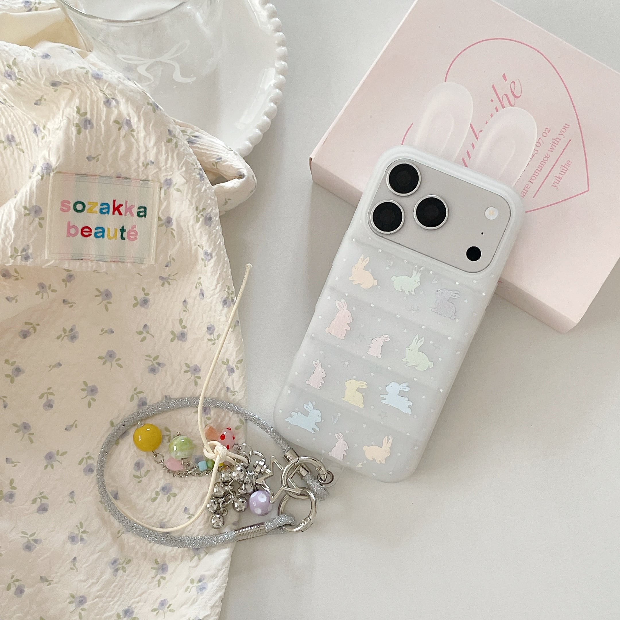 ウサギ耳 iPhone18 17 16 15 ケース パフィーデザイン リスト