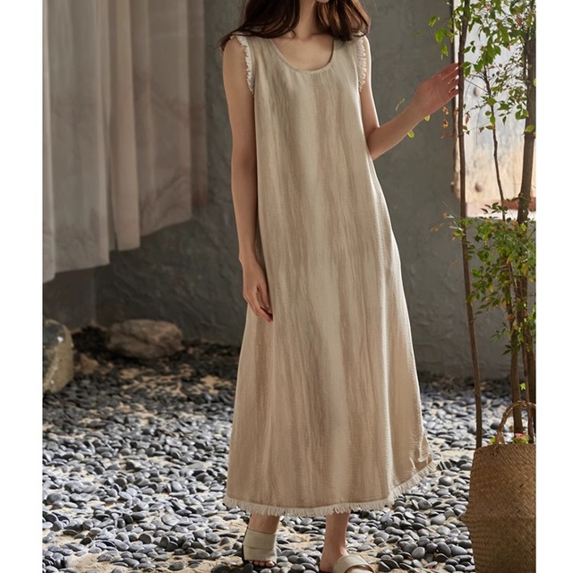 訳ありSALE【M-XL】stripe pattern one-piece style room wear p1441