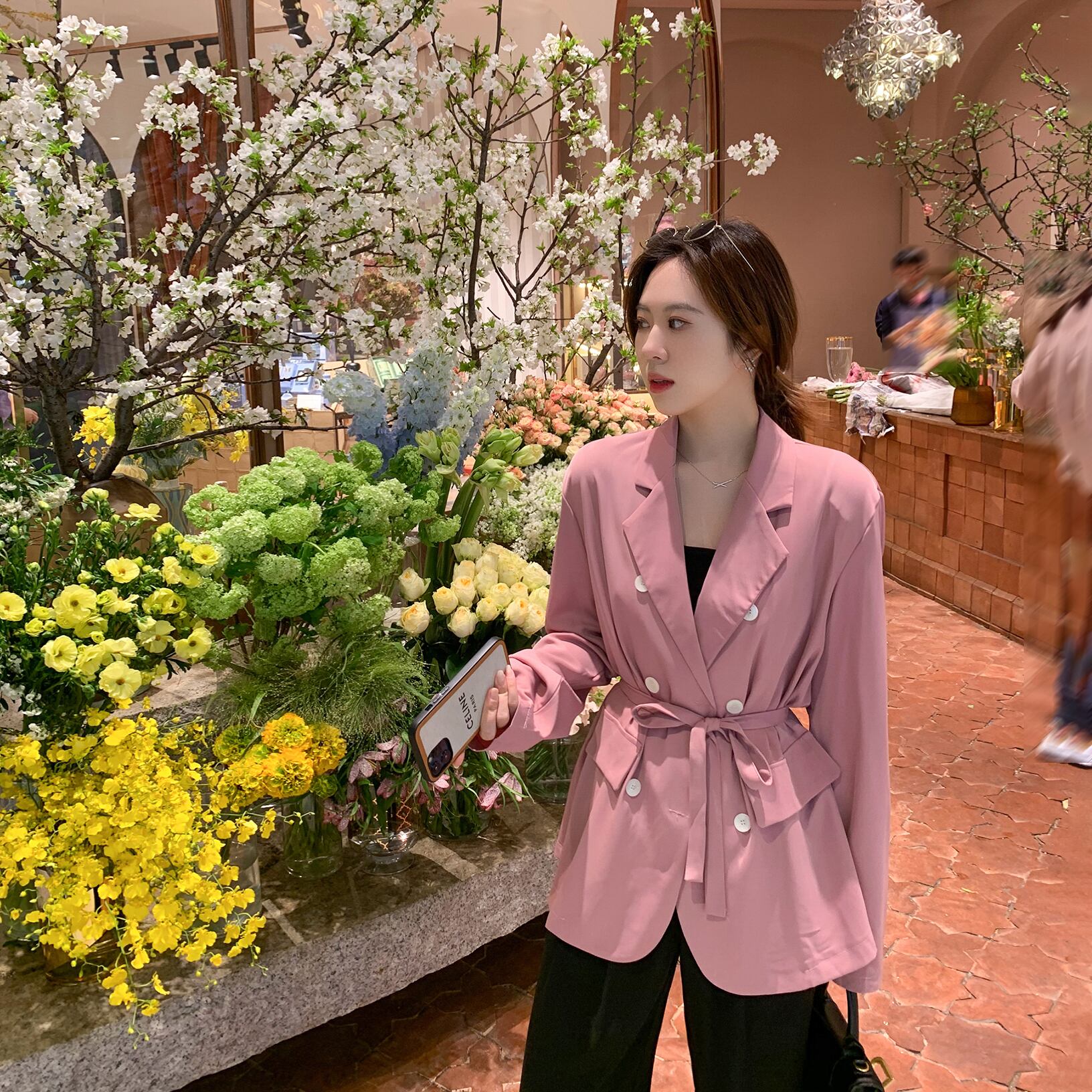 レッドジャケット スプリングスタイルダブルブレスト 春物 6Du_Shop_Women21013618590