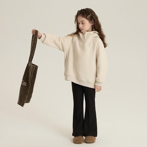 冬韓国系ふわふわフード付きスウェット