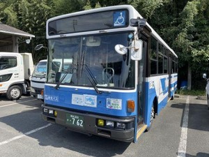 製造番号プレート（西工）：熊本200か762号車（産交バス）