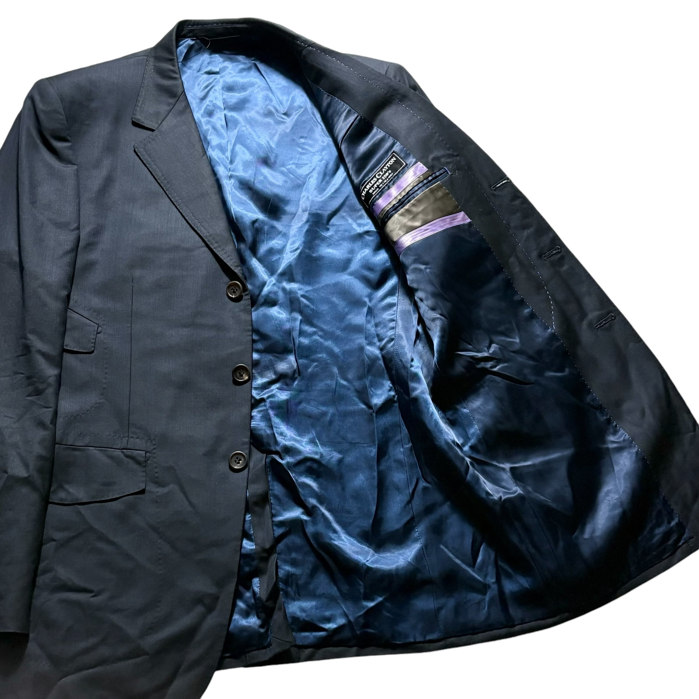 PAUL SMITH super 150's wool set-up fabric by “CHARLES CLAYTON