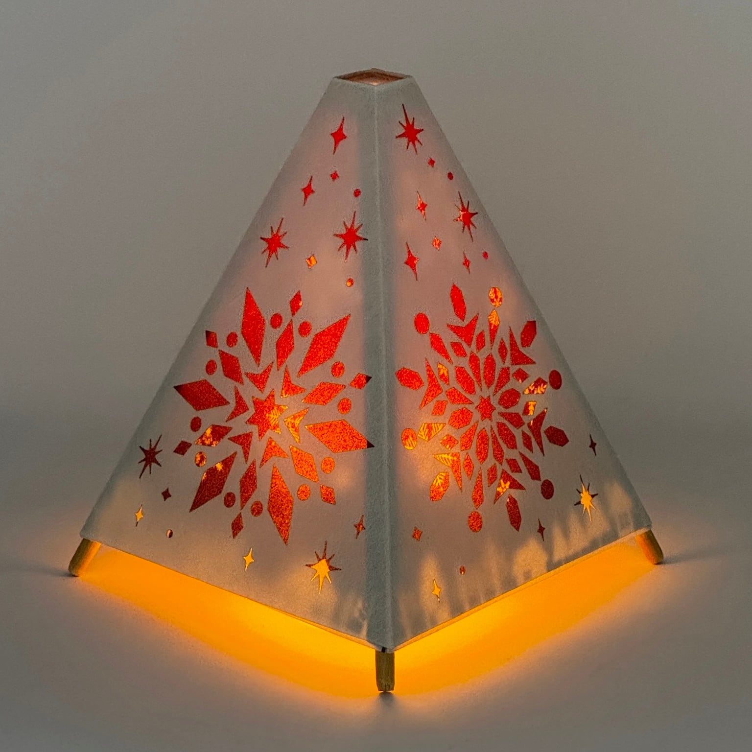 wAndon (手漉き和紙行灯キット 四角錐) | LiveDesign.Labo