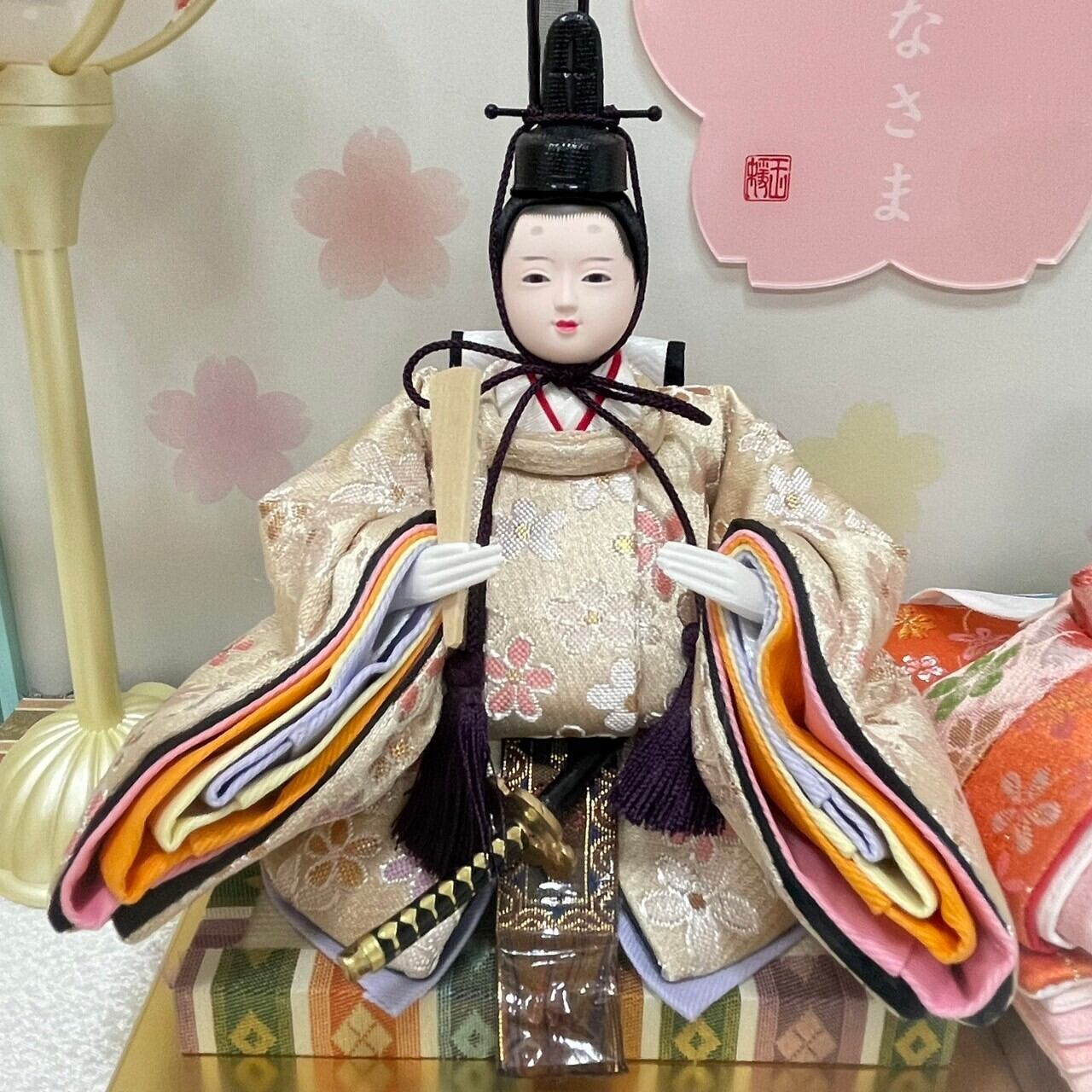 雛人形＜ケース飾り＞青空親王飾り｜ひな人形 | 【公式】人形のはな