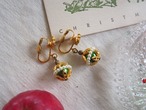 AMERICA 1980's Vintage Christmas earring：ball