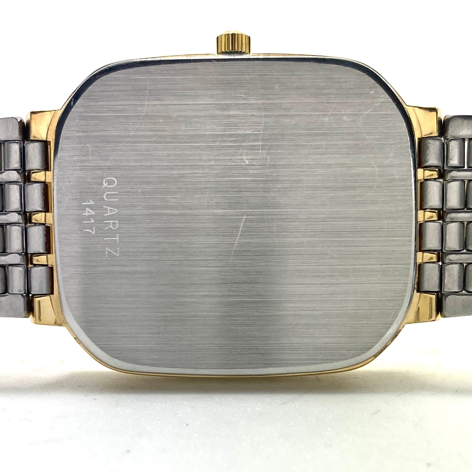 腕時計 メンズ オメガ OMEGA デビル 1417 クォーツ イエローゴールド