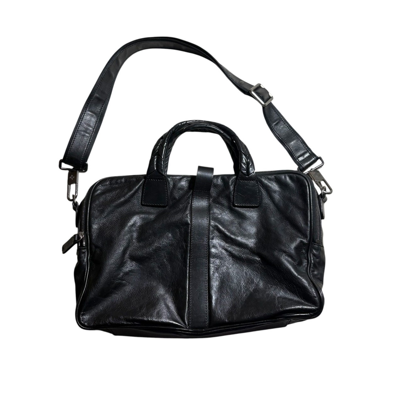 GIORGIO ARMANI leather bag