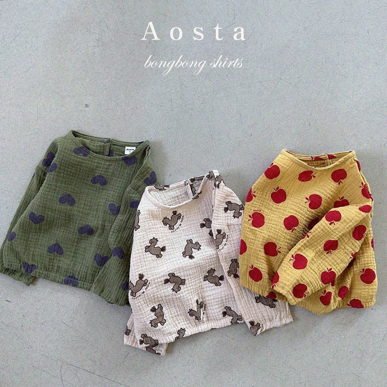 «sold out»«Aosta» Bonbon tops ボンボントップス 3colors