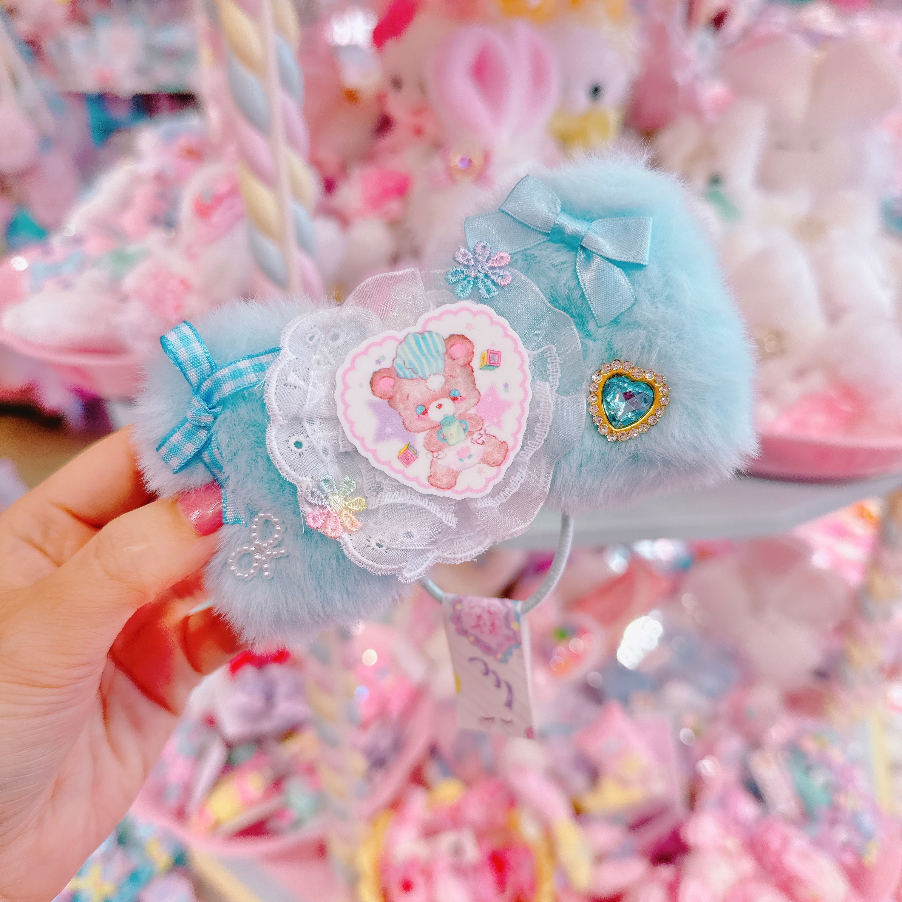 【C7】34-10ファーヘアゴム