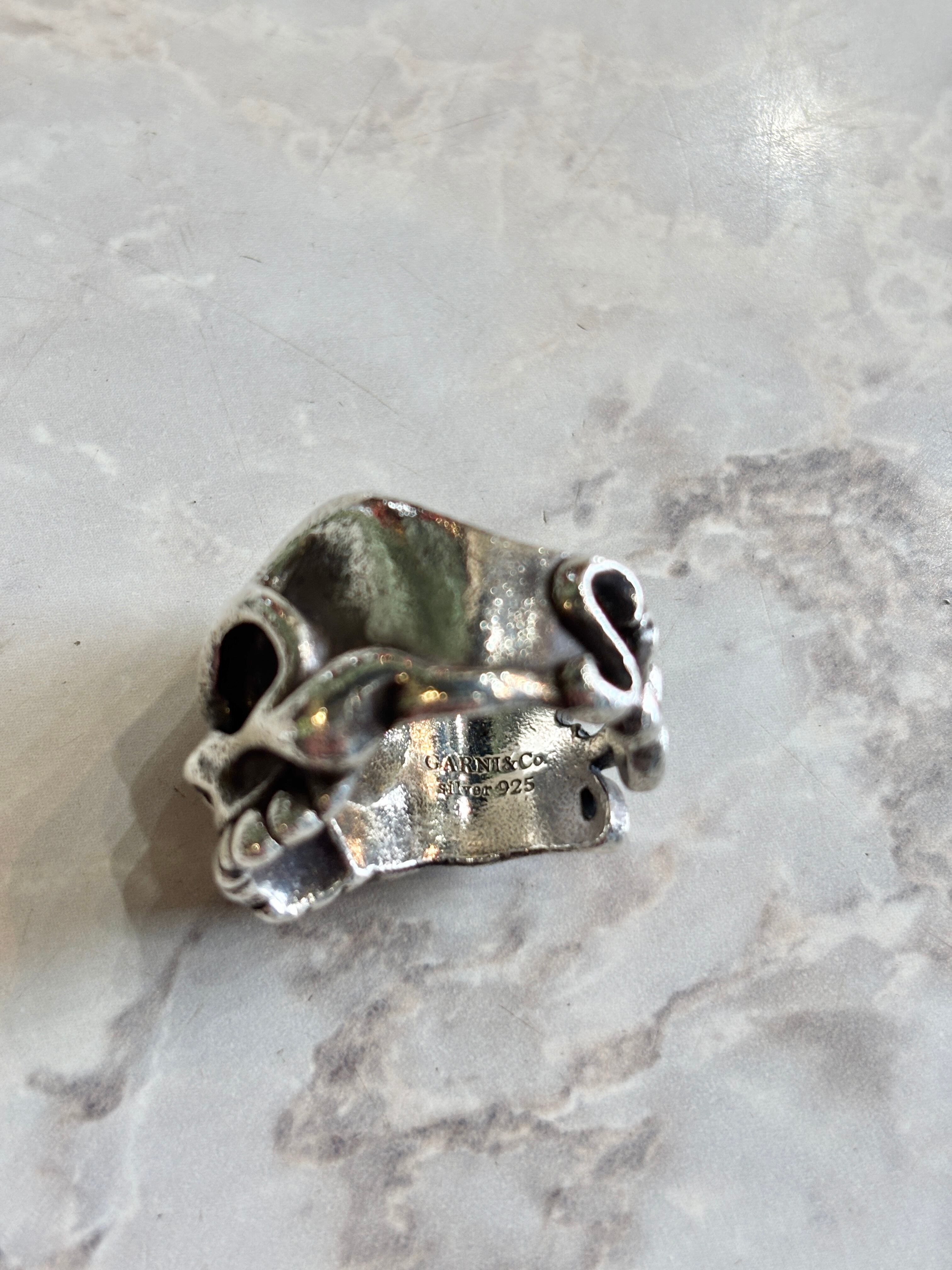 GARNI × SWAGGER 12周年記念 シルバー925 スカルリング GARNI × SWAGGER 12周年記念 シルバー925 スカルリング GARNI SWAGGER